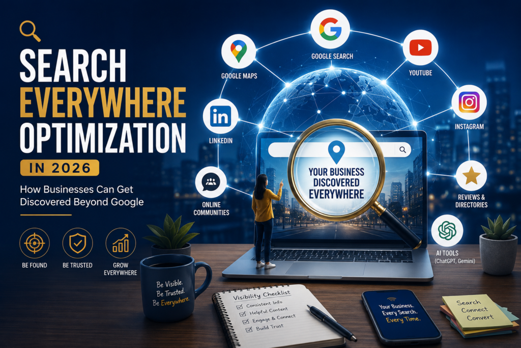 Search Everywhere Optimization in 2026: How Businesses Can Get Discovered Beyond Google